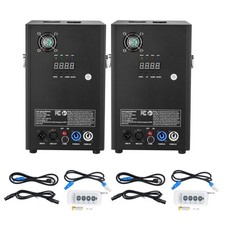 Uimoso 2pcs Cold Spark Firework Machine 700W 6.6-16.4ft Stage DJ Wedding Party picture