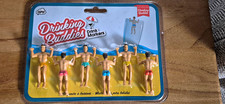 NPW Drinking Buddies Drink Markers Set of 6 Men Wine Glass Charms NEW Sealed picture