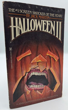 SUPER RARE Halloween ll (2) by Jack Martin 1981 Movie Paperback Michael Myers picture