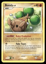 Bonsly 71/130 Common Diamond & Pearl Pokemon Lightly Played LP- picture