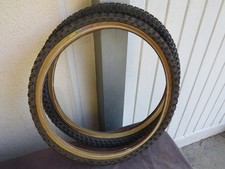 COMPETITION 3 THREE 20X175 pair  BMX RACING CRUISER NOS VINTAGE MITSUBISHI TIRES picture