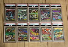 PSA 10 Pokemon Mega Dream JP Mega Attack Rare MA Complete 10 Card Sequential set picture