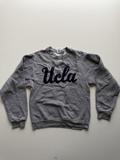 UCLA Bruins Russell Athletic Mens Sweatshirt Vintage Crew Long Sleeve S Gray picture