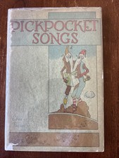 Pickpocket Songs VERY RARE 1935 1st ed. Edna Becker Children's Rhymes HCDJ picture