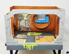 TMNT 1989 Playmates Ninja Turtles Sewer Lair Playset Incomplete Vintage Retro picture