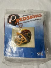 Vtg Washington Redskins Inflatable Football Helmet Decoration picture