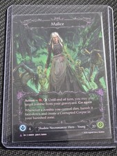 Cold Foil Flesh and Blood Malice Usurp the Shadow Throne IAR054 English picture