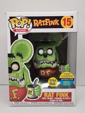 Funko Pop Icons Rat Fink 15 Glow In The Dark Toy Tokyo SDCC 2019 NEW IN BOX NIB picture