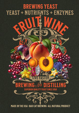 Fruit Wine Yeast - High ABV - Robust Fermentation - Fast  - USA Made picture