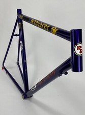Custom Russ Denny Road Bike Team Frame NOS USA Made Easton Aluminum 61cm VTG HTF picture