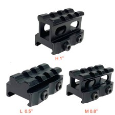 3 Slots Riser Mount for Red Dot- Low/ Medium/ High profile for Picatinny Rail picture