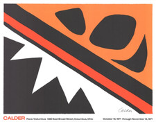 ALEXANDER CALDER La Grenouille et la Scie (large) 25