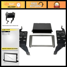 Double DIN Single DIN Dash Kit + Pocket for 2002-04 Nissan Altima - Car Stereo I picture