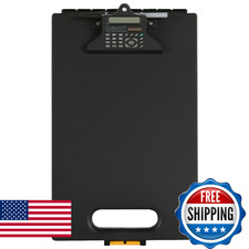 Dexas Clipcase Calculator Storage Clipboard, Black, A4, Letter Size picture
