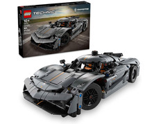 LEGO 42173 Technic Koenigsegg Jesko Absolut Grey Hypercar, Sports Car Building picture