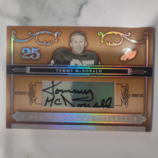 2006 Playoff National Treasures TOMMY MCDONALD AUTO 33/91 #62 Eagles picture