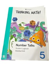 Innovamat Thinking Math Number Talks Student Logbook Stretches 5-6, Grade 5 picture