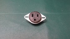 Amphenol 160-2N 120V Power Convenience Jack Vtg Fender Silver Face Guitar Amp picture