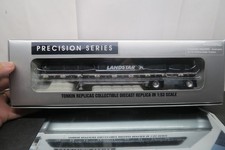 TONKIN/DCP 1/53 SCALE LANDSTAR 48' SPREAD AXLE FLATBED WITH TARP LOAD NIB picture
