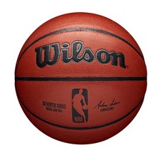 Wilson NBA Authentic Size 7 Basketball Brown Indoor Game Ball 29.5 Inch picture