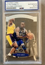 1995 Kevin Garnett UD SP Rookie All Star Authentic Auto picture