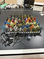 HUGE Lot of 96 Halo Mega Bloks Figures Spartans UNSC + Weapons completed figures picture