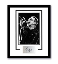U2 Bono Autographed Signed 11x14 Framed Photo ACOA picture