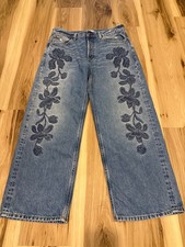 Madewell low slung, baggy, crop jean 27 picture