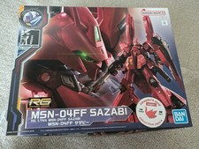 BANDAI RG 1/144 GUNDAM SIDE-F FUKUOKA LIMITED MSN-04FF SAZABI New Rare picture