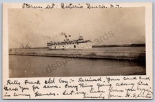 K32/ Rochester New York RPPC Postcard c1910 Ontario Beach Steamer 1509 picture