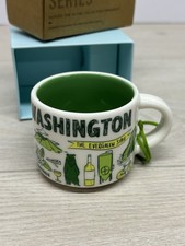 Starbucks Been There Series Coffee & Tea Mug Washington Evergreen State 2oz picture