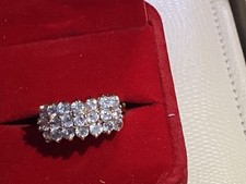 ladies costume jewelry ring size 7.5-8 picture