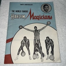1962-63 Harlem Magicians 10th Anniversary Official Souvenir Program picture