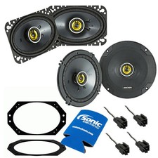 1997-2006 Jeep Wrangler TJ Kicker Complete Speaker Replacement Package picture