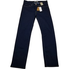 Levi's Women's 314 Shaping Straight Mid-Rise Stretch Denim Jean Dark Wash 31x32 picture