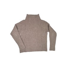 Madewell Southfield Mockneck Sweater Women's Size XS Mauve Wool Blend Cabincore picture