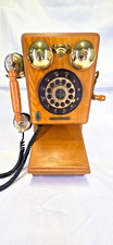Thomas Crosley Museum Series Wood Antique Wall Telephone Limited Edition picture