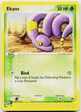 Ekans 64/100 EX Sandstorm LP picture
