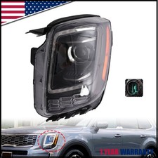 Halogen Headlight For 2020-2022 Kia Telluride W/LED DRL 92101-S9000 Driver Side picture