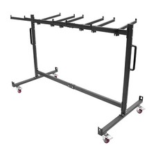 42-Pc Folding Table Cart Q235 Steel Dolly with Wheels picture