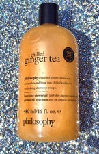 Philosophy Chilled Ginger Tea Hydrating Shampoo   Shower Gel & Bubble Bath 16 OZ picture