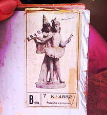 Lladró Parejita Carnaval Porcelain Figurine 4882 Pierrot Clown Couple Box picture