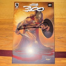 Dark Horse Comics Frank Miller 300 #1 NM. Signed by Frank Miller w/COA from SLH picture