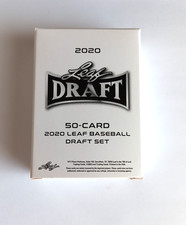 2020 Leaf Baseball Draft 50 Card Set picture