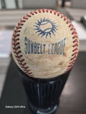 Rawlings Official Sunbelt Baseball League Atlanta Crackers Game Used Baseball picture