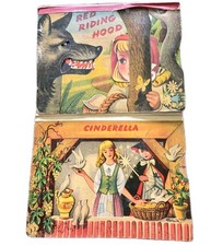 Red Riding Hood & Cinderella Pop-up Books Bancroft 1961 Czech Vojtěch Kubašta picture