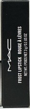 MAC COSMETICS FROST LIPSTICK 3 G / .1 OZ FULL SIZE ORIGINAL FORMULA RARE HTF NIB picture