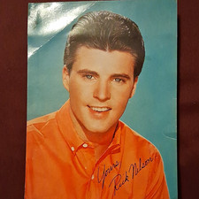 Rick Nelson Signed Original Television Photo Portrait Autographed 