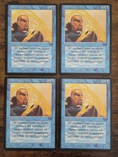 4x MTG Anti-Magic Aura ⭐NM+ ⭐Legends ⭐12 REAL HQ PICS ⭐Vintage 1994 Magic x4 picture