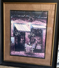 Viktor Shvaiko Evening In Romance Framed Matted  43 x 36 Pick up Only picture